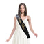 Bride Tribe Party Sash - show a united front of love and support for your  bride-to-be. Black