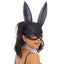 Forplay Black Glitter Bunny Mask