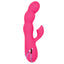California Dreaming Oceanside Orgasm Sucking Rabbit Vibrator has 3 vibration speeds in the firm, curved, bubbly G-spot shaft & 10 clitoral suction modes. (3)