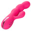 California Dreaming Oceanside Orgasm Sucking Rabbit Vibrator has 3 vibration speeds in the firm, curved, bubbly G-spot shaft & 10 clitoral suction modes. (4)