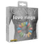 Candy Love Rings 3-Pack sits comfortably around your shaft & inspires creative oral play as your lover licks & nibbles away. Package.