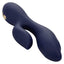 Chic blossom dual motor rabbit vibrator has 2 oscillating thumping G-spot pads & 10 synchronous vibration modes in a clitoral arm & bulbous insertable head. (2)