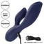Chic blossom dual motor rabbit vibrator has 2 oscillating thumping G-spot pads & 10 synchronous vibration modes in a clitoral arm & bulbous insertable head. Features.