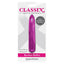  Classix Rocket Waterproof Bullet Vibrator has a tapered tip for pinpoint-precise pleasure & x super-powerful vibration modes in a waterproof metallic body. Pink. Package.