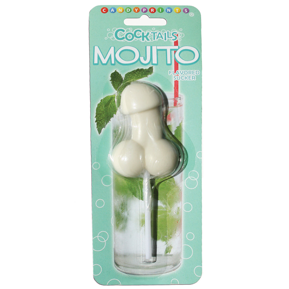 This non-alcoholic pecker-shaped lollipop comes in mojito, strawberry daiquiri or piña colada flavours & is great fun for hens' parties & adult girls' nights! Mojito.