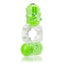 Screaming O ColorPoP Big O 2 - Double Pleasure Vibrating Ring - dual motor design with 3 speeds + pulse mode. Green 2