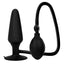 Colt Inflatable Anal Pumper Plug inflates by hand squeeze bulb for an intense filling experience w/ a suction cup base & quick air release valve for convenient play.