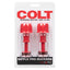 Colt - Nipple Pro-Suckers have a unique vacuum-pressure system that offers wicked stimulation & increased sensitivity w/ just the twist of a dial. Red. 4