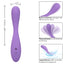  Contour Demi Liquid Silicone G-Spot Vibrator holds its shape when you bend it into any position & has 10 vibration modes inside the bulbous G-spot head. Dimension & features.