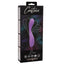  Contour Demi Liquid Silicone G-Spot Vibrator holds its shape when you bend it into any position & has 10 vibration modes inside the bulbous G-spot head. Package.