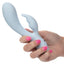 Contour Kali Liquid Silicone Precision Rabbit Vibrator bends & holds any shape for constant contact w/ your G-spot & has a precision tapered clitoral arm for perfect stimulation. On-hand.