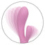  Contour Zoie Liquid Silicone Round Rabbit Vibrator holds any shape to maintain constant contact w/ your G-spot & clitoris while 10 vibration modes buzz through you. Holds any shape. 