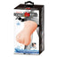 Crazy Bull Self-Lubricating Mini Torso 3D Vagina Masturbator has a curvy torso design & textured interior for unreal pleasure. The self-lubricating TPR feels like real skin & is already wet for you. Package.