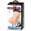 Crazy Bull Snug-Fit Pussy Masturbator has a tight, textured interior for amazing stimulation & self-lubricates w/ a few drops of water. Package.