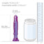 This slim butt plug is great for anal beginners & has a realistic phallic tip, lightly textured shaft & skin-like folds for real feeling stimulation. Dimension.