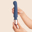 Deia The Couple 2-In-1 G-Spot & Bullet Massager has independent 10-mode vibrating motors & works as a G-spot vibrator + a bullet massager for internal or external stimulation. (4) On-hand