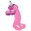 This fun phallic drink bottle has a realistic shape with a bulbous head, veiny shaft & testicles you can fill with any liquid. Pink