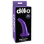 Dillio Anal Teaser Probe With Suction Cup hits all the right spots with a firm but flexible curved shaft & tapered tip. The suction cup is harness-compatible for hands-free fun solo or together. Purple-package.