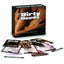 Dirty Deeds erotic card game with 90 sexy activity cards across 3 levels of raciness & 8 item cards. showing box and cards