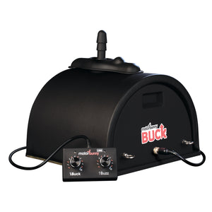 Doc Johnson x Motorbunny Buck Vac-U-Lock Hybrid Saddle Sex Machine comes w/ 5 attachments to enjoy, a Vac-U-Lock adapter & a stand-up wedge for fun in more positions. (2)