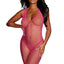  Dreamgirl Diamond Net Crotchless Halter Neck Bodystocking is made w/ stretchy spandex for a great fit & has a low scoop neckline, halter neck & crotchless design for sexy, comfortable wear. 