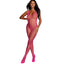  Dreamgirl Diamond Net Crotchless Halter Neck Bodystocking is made w/ stretchy spandex for a great fit & has a low scoop neckline, halter neck & crotchless design for sexy, comfortable wear. (5)