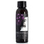 This edible grape-flavoured vegan massage oil tastes like bubblegum & deeply moisturises skin w/ natural oils.