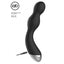 ElectroShock Remote Control E-Stimulation G-Spot/P-Spot Vibrator has 2 ribbed bulbous sections that prevent unintentional shocks & 10 vibration modes + 5 e-stim speeds your G-spot or prostate will love. Vibrator charging point.