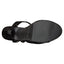 Ellie Shoes Juliet 6.5" Stiletto Patent Platform Sandals - Black have a 6.5" stiletto heel, 2" platform & slim ankle strap w/ adjustable buckle closure. (6)