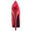 Ellie Shoes Prince 6.5" Stiletto Patent Platform Pumps - Red have a 6.5" stiletto heel w/ a 2" platform that rocks forward with you for easier walking & dancing. (4)