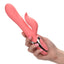 Enchanted Tickler - Rabbit Vibrator With Rotating Beads - G-spot rabbit vibrator with 4 rows of rotating beads, 4 rotation modes & 12 vibration patterns with a tongue-like clitoral massager. Pink 2