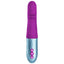 FemmeFunn Essenza - Thrusting Rabbit Vibrator - textured G-spot shaft & clitoral arm for blended pleasure & 7 real-feel thrusting modes + 3 external vibration settings. Purple (3)