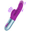 FemmeFunn Essenza - Thrusting Rabbit Vibrator - textured G-spot shaft & clitoral arm for blended pleasure & 7 real-feel thrusting modes + 3 external vibration settings. Purple (4)