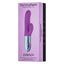 FemmeFunn Essenza - Thrusting Rabbit Vibrator - textured G-spot shaft & clitoral arm for blended pleasure & 7 real-feel thrusting modes + 3 external vibration settings. Purple, box