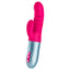 FemmeFunn Essenza - Thrusting Rabbit Vibrator - textured G-spot shaft & clitoral arm for blended pleasure & 7 real-feel thrusting modes + 3 external vibration settings. Pink (2)