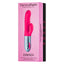 FemmeFunn Essenza - Thrusting Rabbit Vibrator - textured G-spot shaft & clitoral arm for blended pleasure & 7 real-feel thrusting modes + 3 external vibration settings. Pink, box