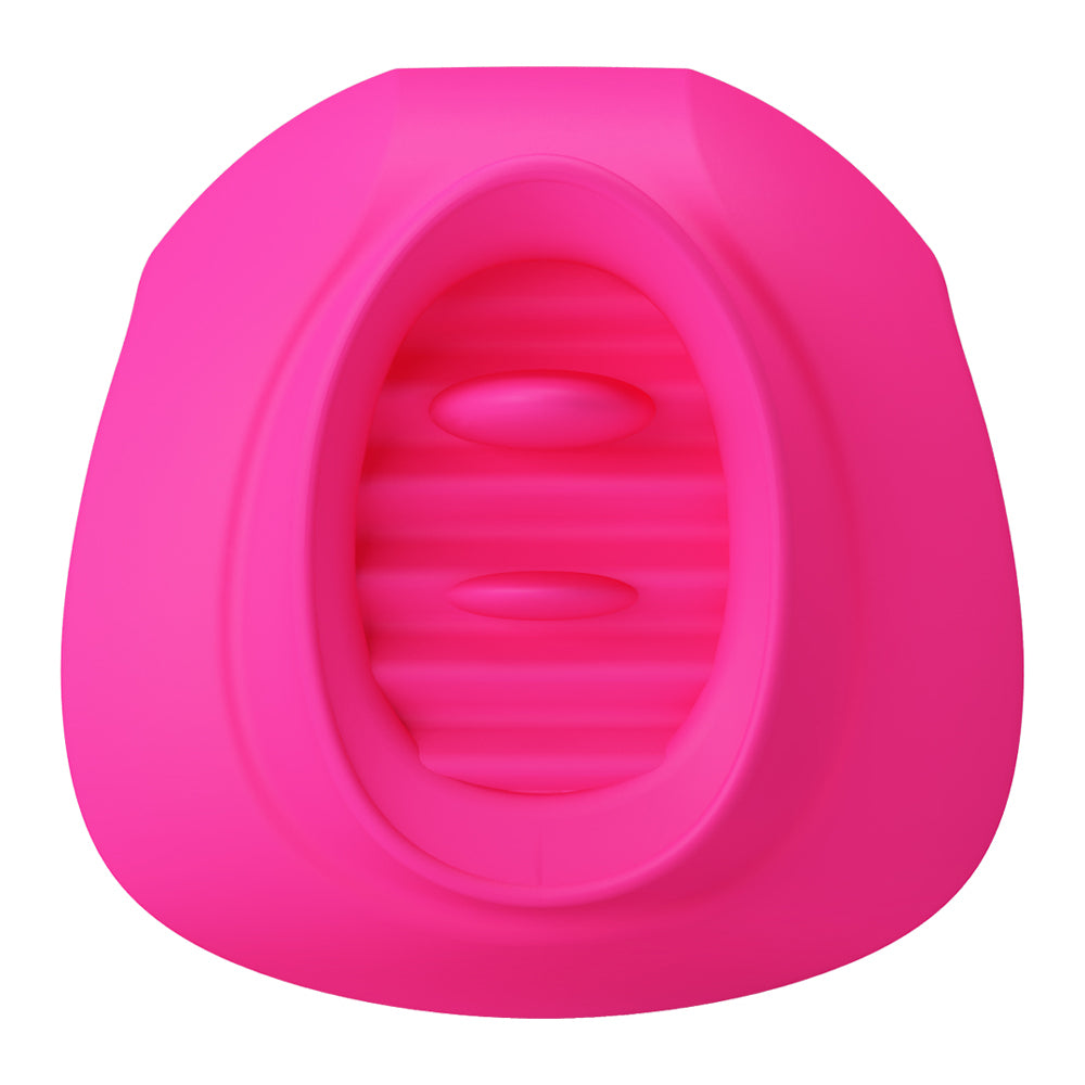 Pretty Love - Estelle - dual tongue-like stimulator with 12 speeds & patterns. rechargeable. pink 3