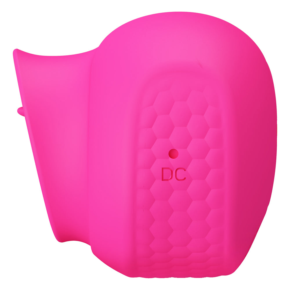 Pretty Love - Estelle - dual tongue-like stimulator with 12 speeds & patterns. rechargeable. pink 4