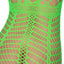 Exposed Seamless Shredded Cutout Net Dress reveals your body all over w/ an open weave that's great for layering or wearing on its own at clubs, festivals & glow parties. (5)