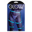 Fantasy Lingerie Buckle Up Glow In The Dark Leg Harness wraps you from waist to knee in adjustable glow-in-the-dark neon blue straps w/ O-rings for attaching BDSM accessories. Package.
