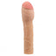 Fantasy X-Tensions Perfect 2" Firm Tip Penis Extension Sleeve adds 2 inches of solid length to your erection & increases girth by 33%! Trimmable for your perfect fit. (2)