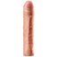 Fantasy X-Tensions Perfect 3" Firm Tip Penis Extension Sleeve adds 3 solid inches of length to your erection & increases girth by 33% to keep you & your partner satisfied.