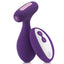 FemmeFunn Plua Remote Control Vibrating Butt Plug has 9 speeds & patterns + Boost Mode for 10 seconds of max-power vibes you can control via the wireless remote. Purple.