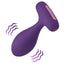 FemmeFunn Plua Remote Control Vibrating Butt Plug has 9 speeds & patterns + Boost Mode for 10 seconds of max-power vibes you can control via the wireless remote. Purple. (2)