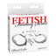 Fetish Fantasy Series Official Metal Handcuffs are great for exploring bondage roleplay scenarios & come w/ 2 keys + a quick-release safety latch for easy removal. Package.