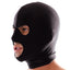 Fetish Fantasy Series Spandex 3 Hole Hood has openings for the mouth + eyes & stretches comfortably to cover the entire head. (2)