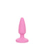 First Time Crystal Booty Anal Plug Training Kit lets you take anal training at your own pace w/ flared crystal gem bases for a glamorous look. Pink-small.