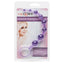 First Time - Love Beads - anal beads made of soft waterproof PVC & come in a set of 8 graduating beads that slowly increase in size for progress at your own pace. Purple, package