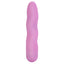 First Time - Mini Power Swirl - beginner-friendly straight vibrator has powerful multi-speed vibrations, swirling ribbed texture with a velvety coating. Pink