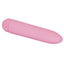California Exotics First Time Mini Vibe - beginner-friendly straight mini vibrator has a tapered tip, multispeed vibrations and a silky-smooth velvet coating. Pink 2
